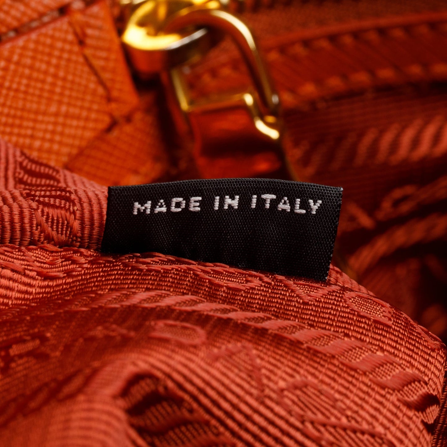 Prada Orange Saffiano Lux Galleria Large Tote