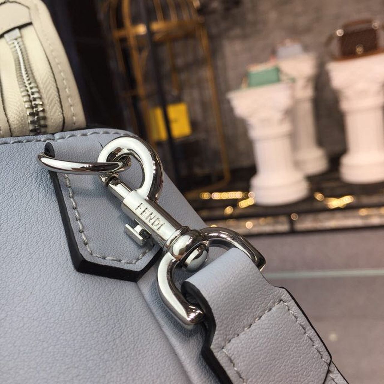 Top QualityTop Quality By The Way Medium Light Blue For Women, Women’s Hangbags, Shoulder And Crossbody Bags 11in/29cm FF 8BL146
