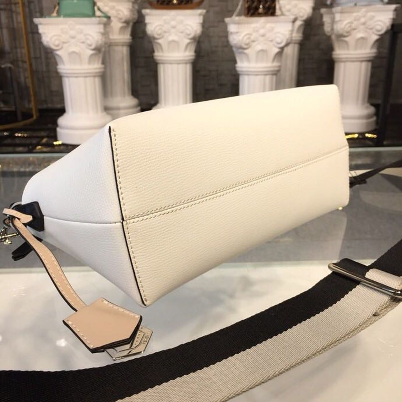 FI By The Way MeTop Qualityum White For Women, Hangbags, Shoulder And Crossbody Bags 11.4in/29cm FF 8BL146