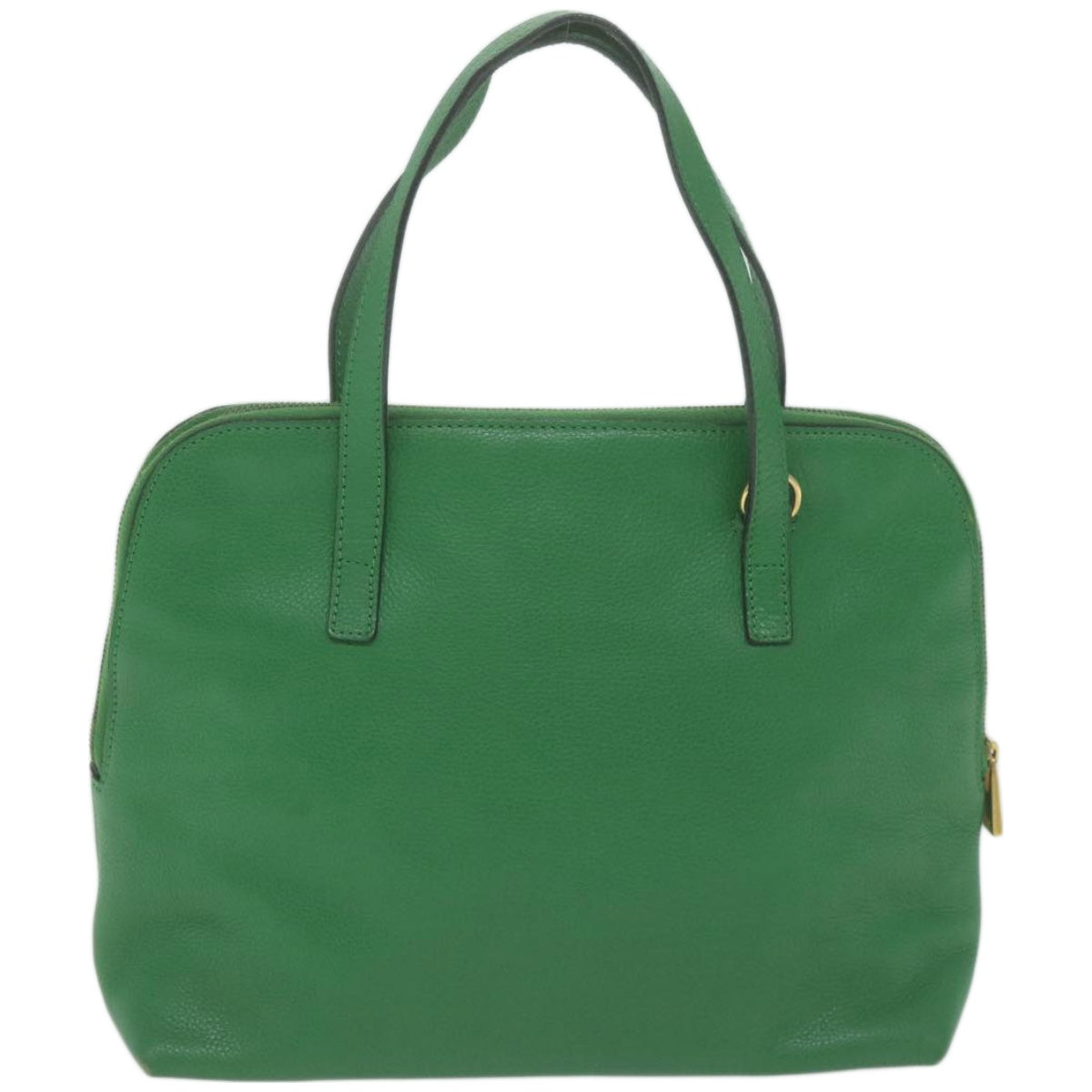Luxury CELINE Hand Bag Leather 2way Green  66491
