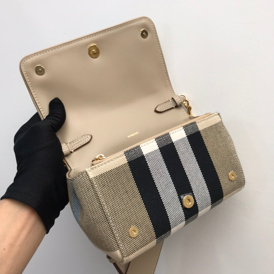 Top Quality  Check And Small Crossbody Bag For Women, Bags 7.1in/18cm