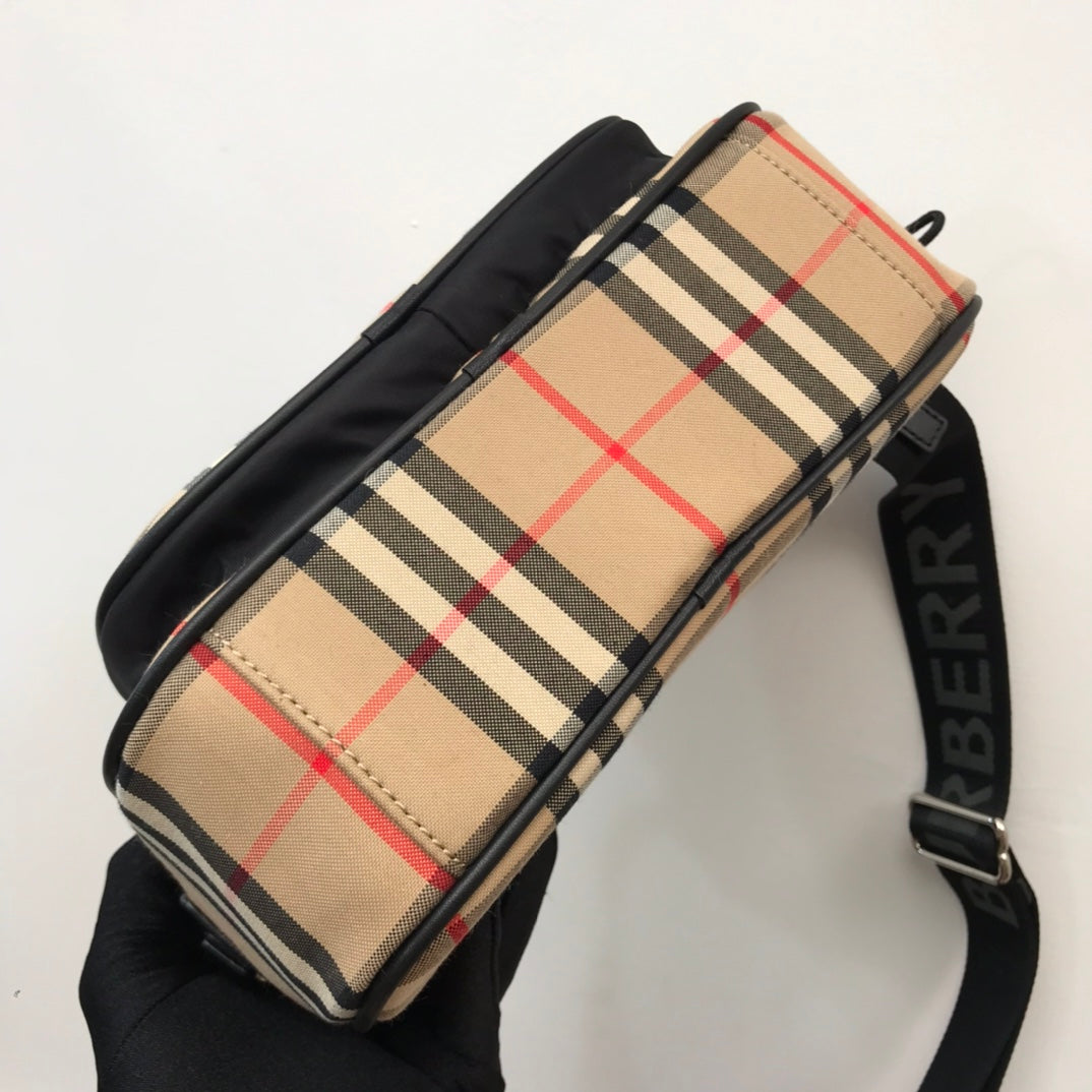Top Quality  Check And Crossbody Bag For Men, Bags 8.6in/22cm