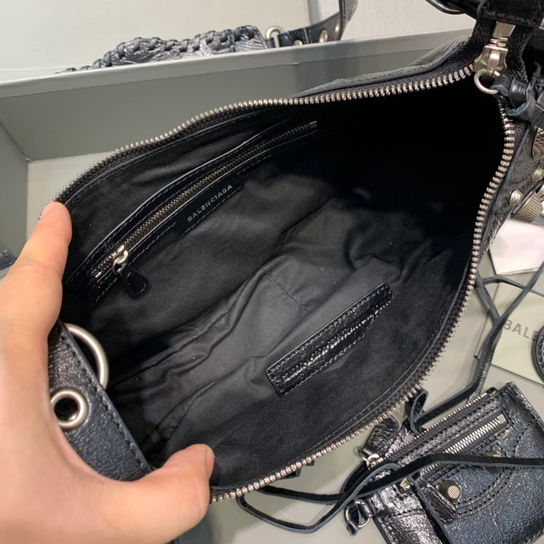 Top Quality Le Cagole XS Shoulder Bag In Black, For Women,  Bags 13in/33cm