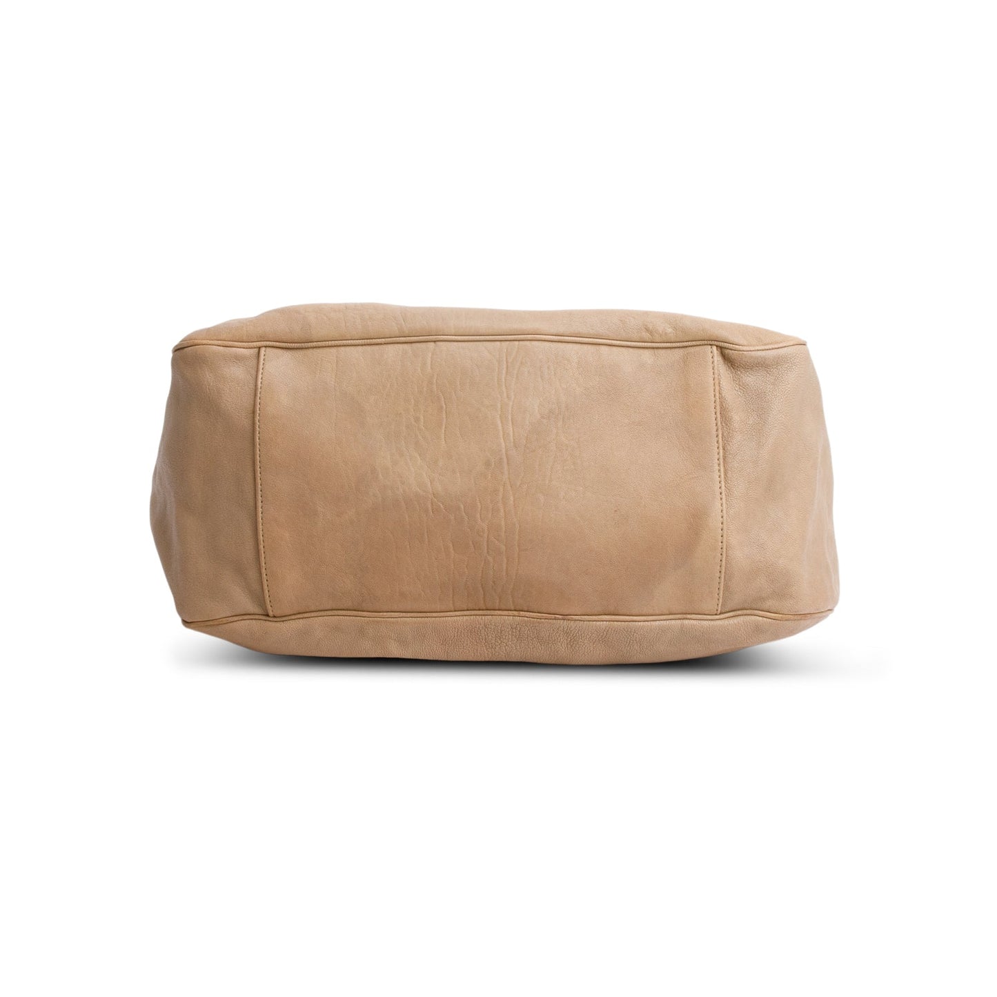Saint Laurent   Brown Leather Large Roady Hobo