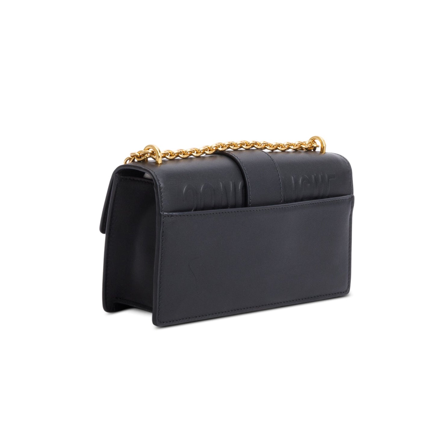 Christian Dior 2022 Black Calfskin 30 Montaigne East-West Chain Bag