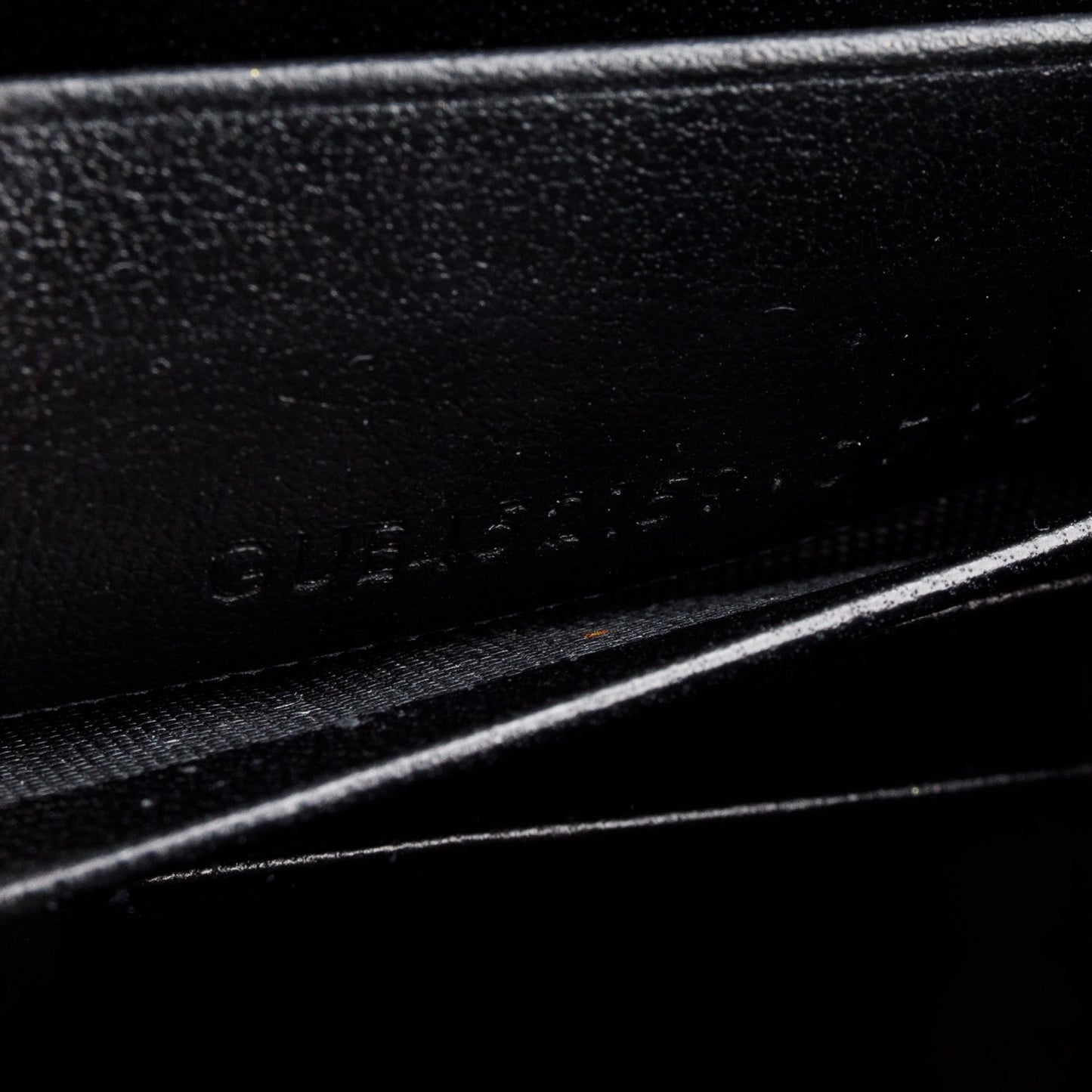 Saint Laurent Black Suede Kate Tassel Wallet on Chain