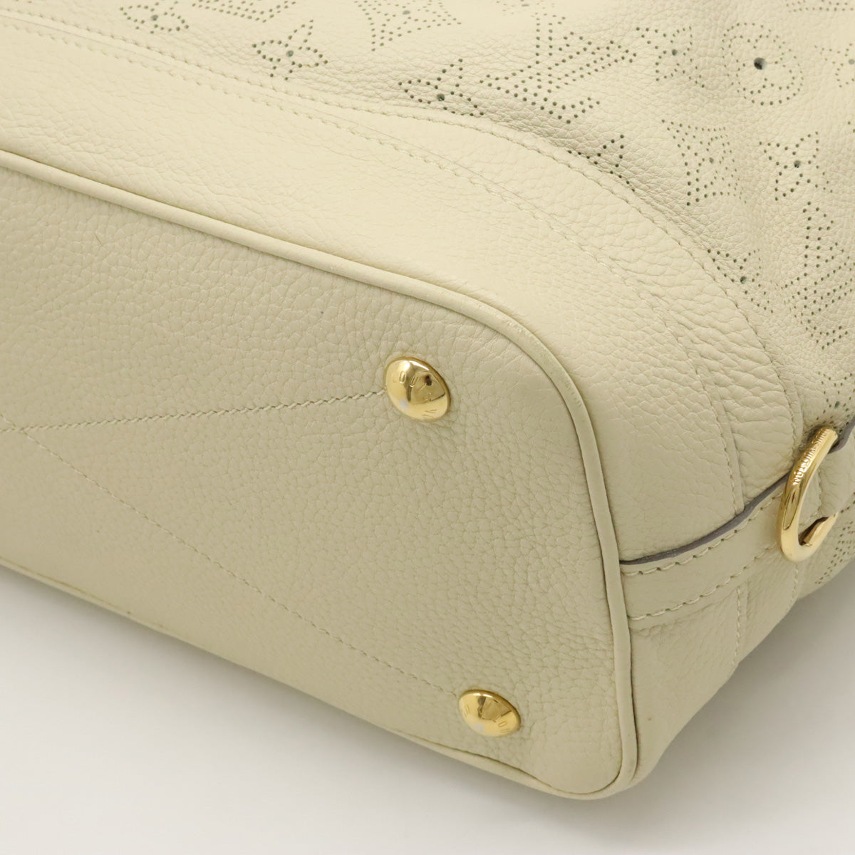 LOUIS VUITTON Louis Vuitton Monograms Stella PM Torta Bag 2WAY Carf Leather Run Beige M93067