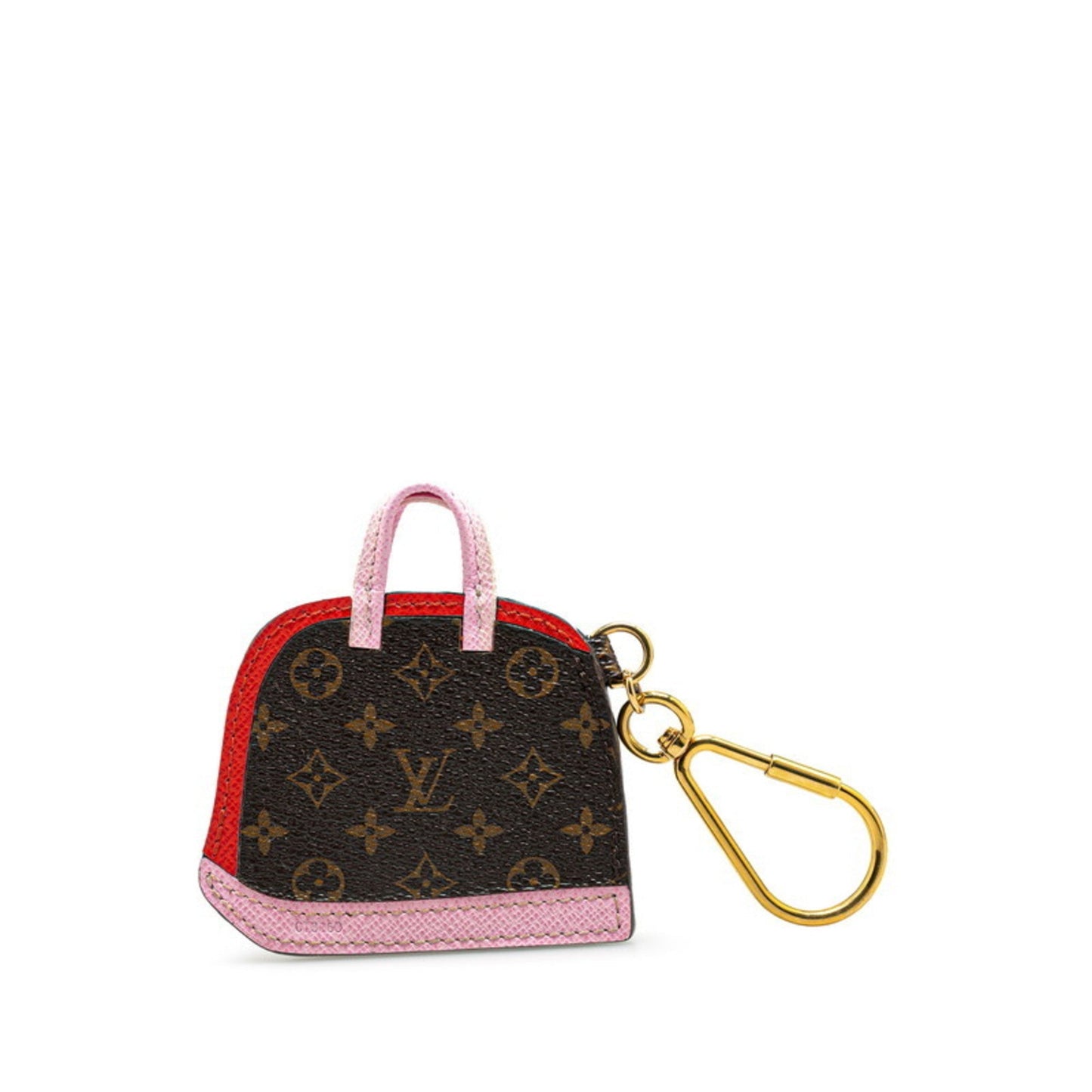 Louis Vuitton Monogram  pink Leather Keyring