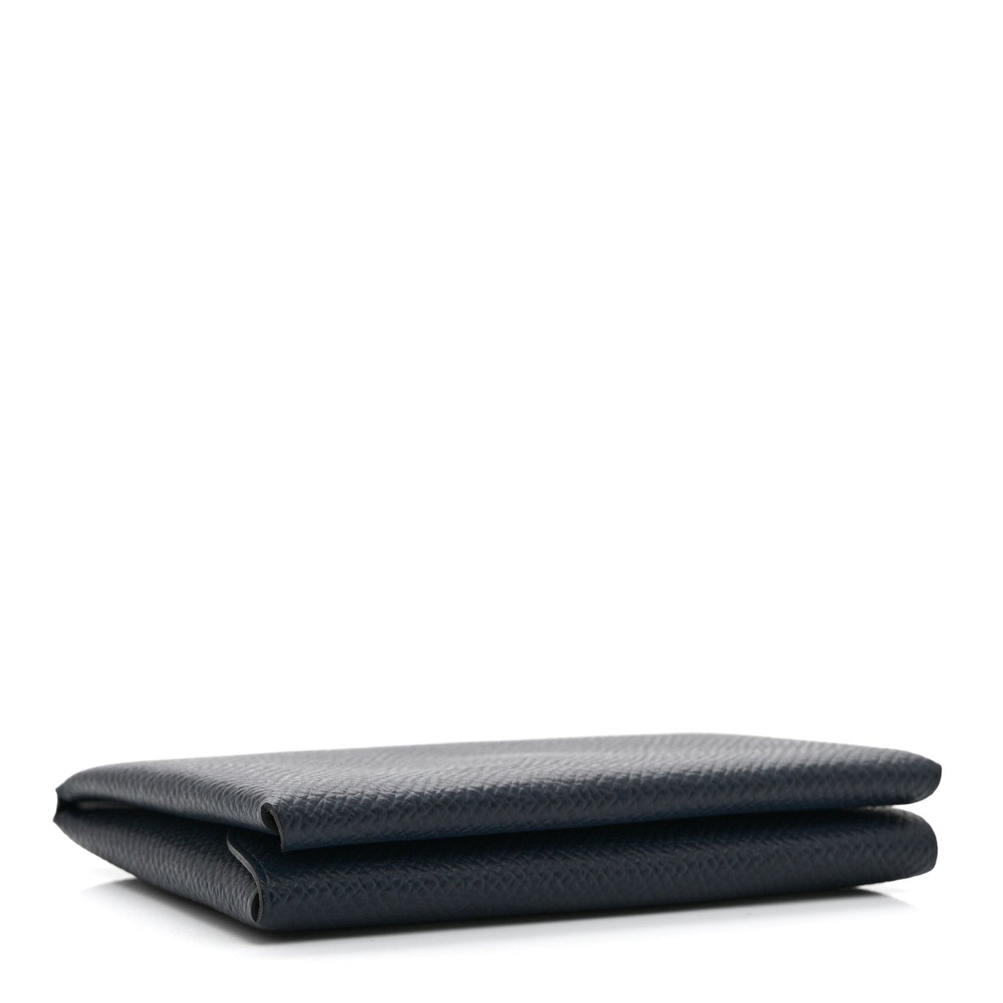 Hermes Epsom Verso Calvi Duo Card Case Bleu Indigo