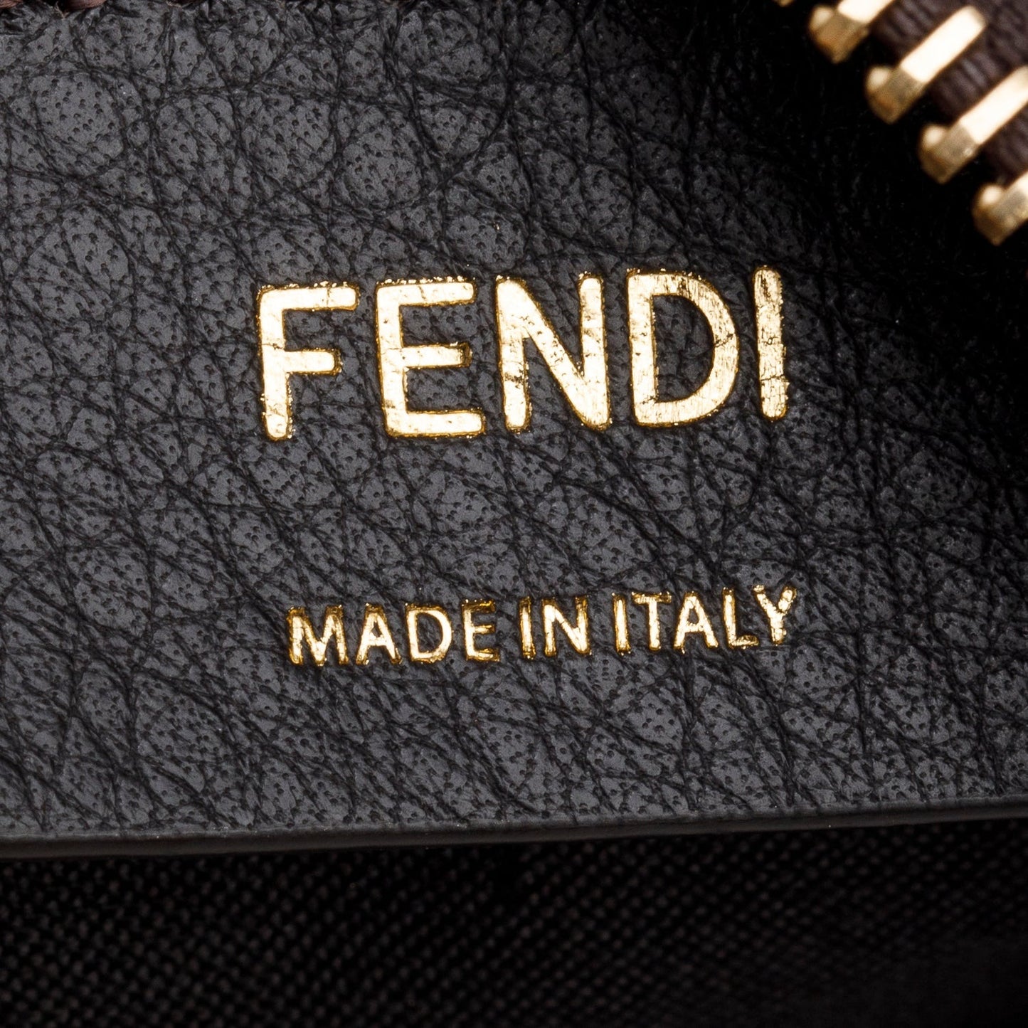 Fendi Brown FF Zucca Jacquard Mini Fendigraphy Bag