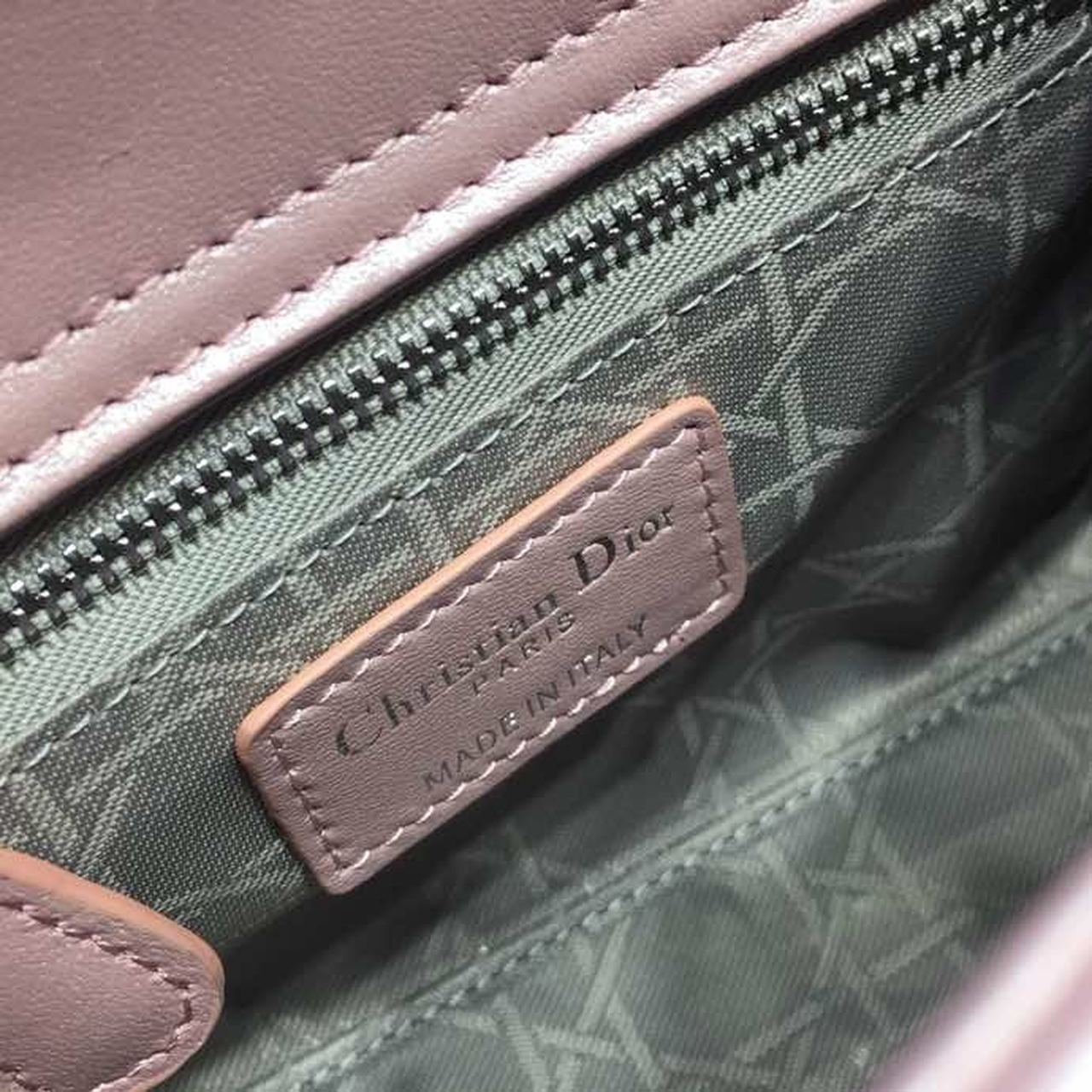 Top Quality Mini Lady Cannage Quilted Bag with Chain SiTop Qualityer Hardware Pink For Women 6.5in/17cm CD