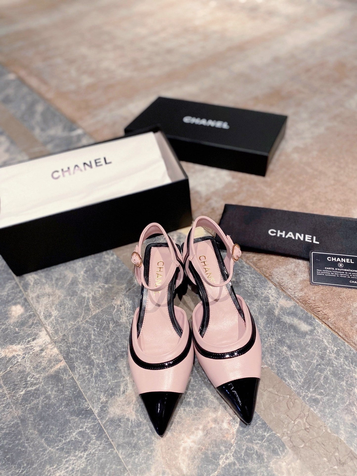 New 1:1 rep CHL High Heel Shoes 002