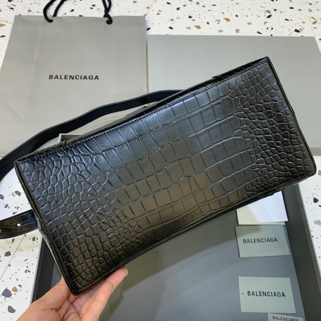 Top Quality Downtown MeTop Qualityum Shoulder Bag In Black, For Women,  Bags 12.6in/32cm