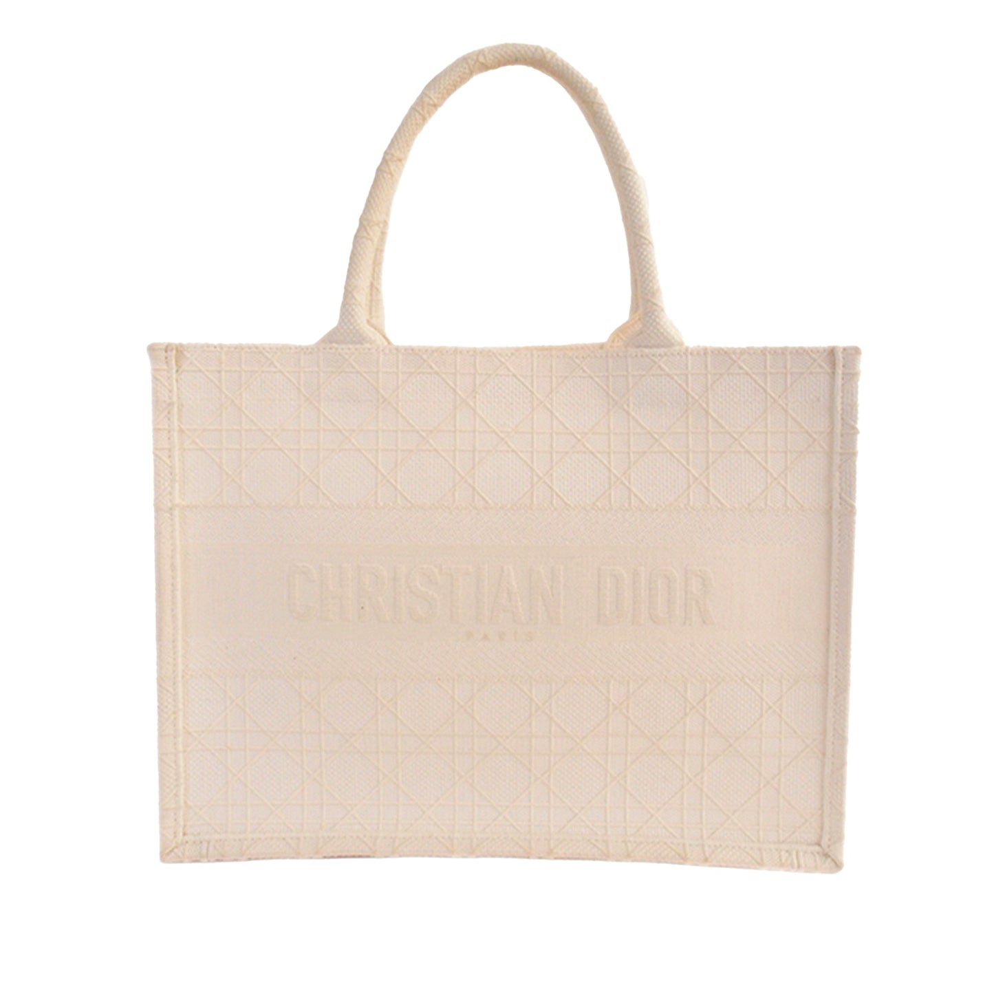 DIOR Medium Cannage Book Tote Tote Bag