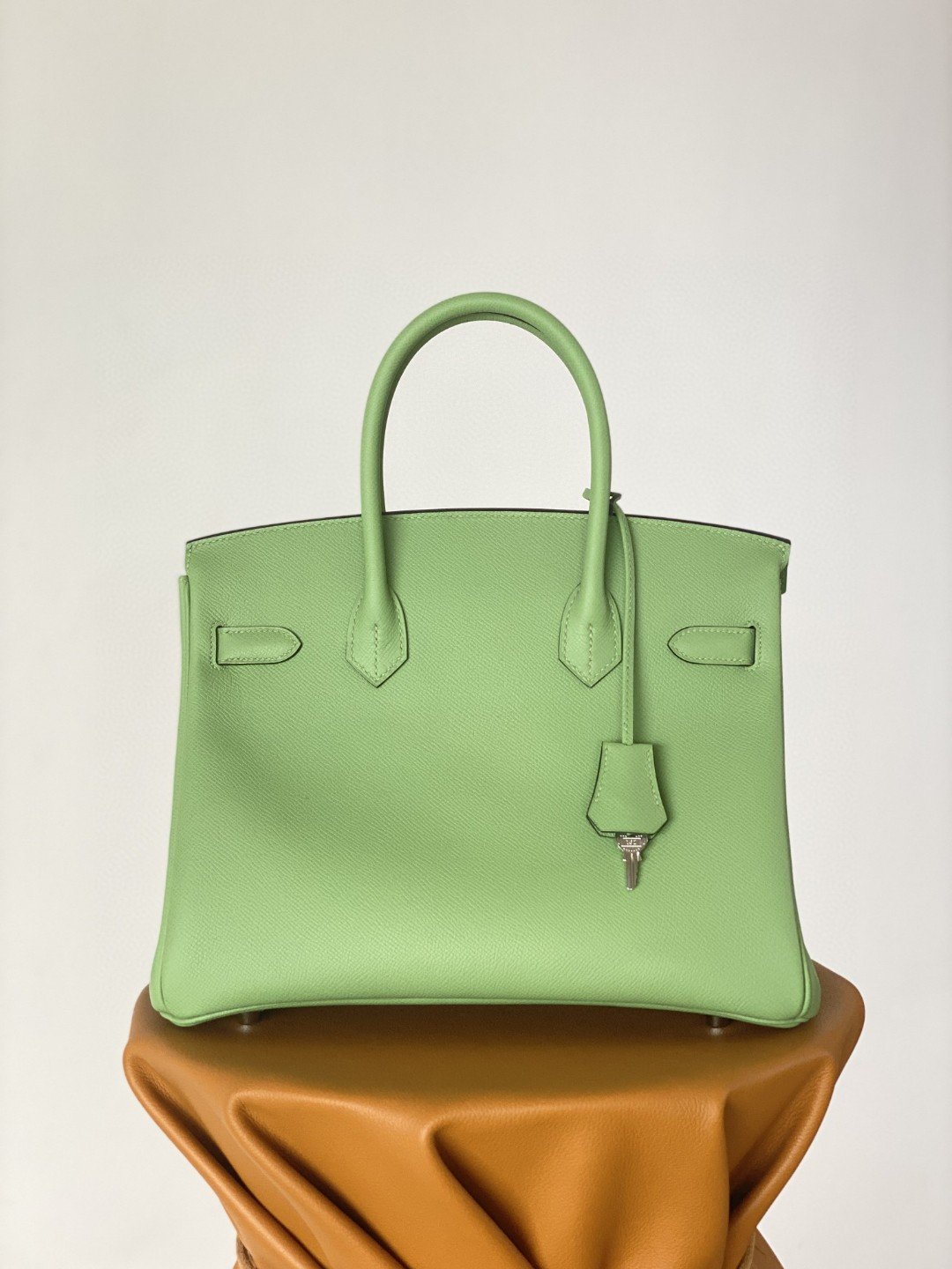 Top Quality Birkin Nata Swift Green For Women SiTop Qualityer Toned Hardware 10in/25cm