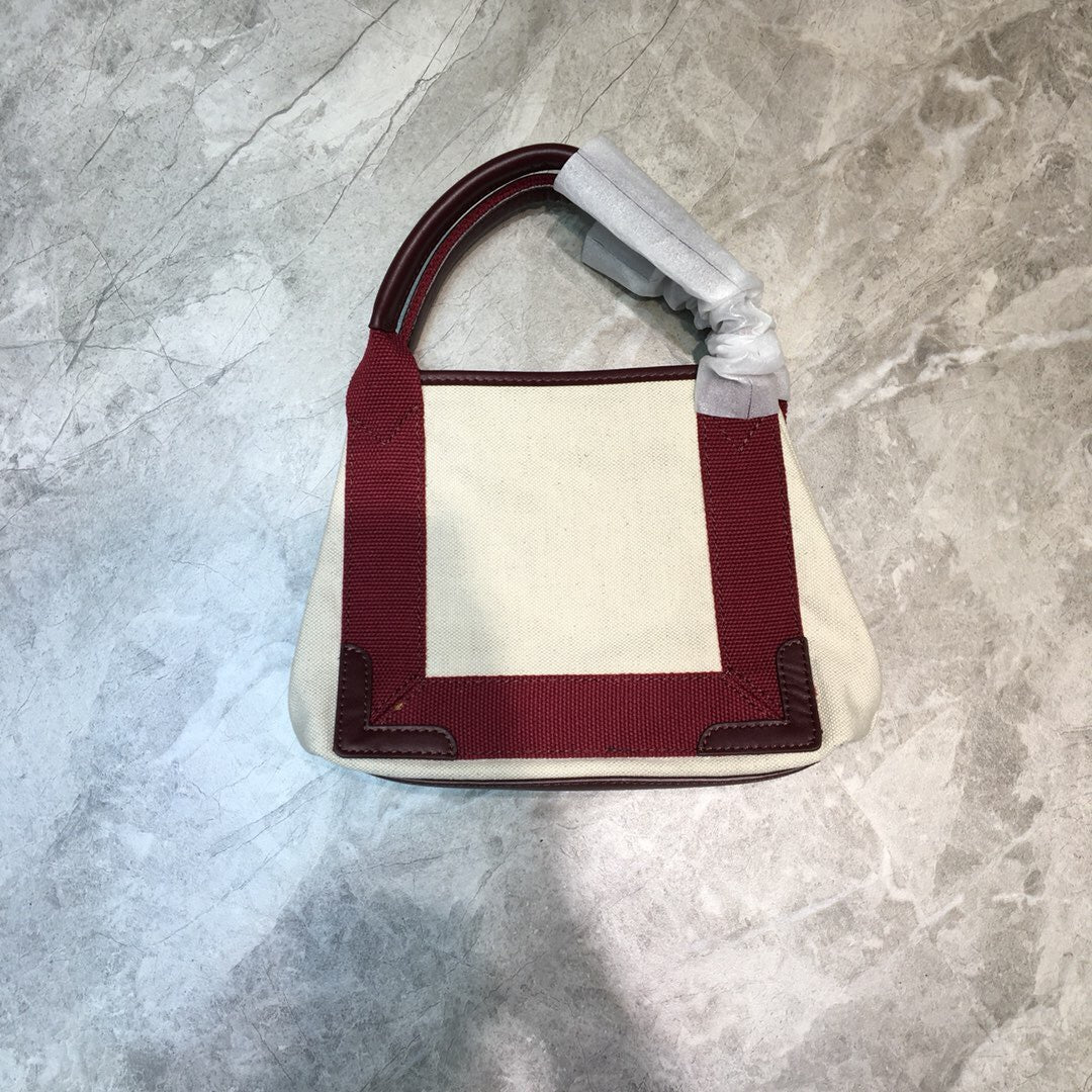 Top Quality Navy XS Tote Bag In Dark Red, For Women,  Bags 12.6in/32cm