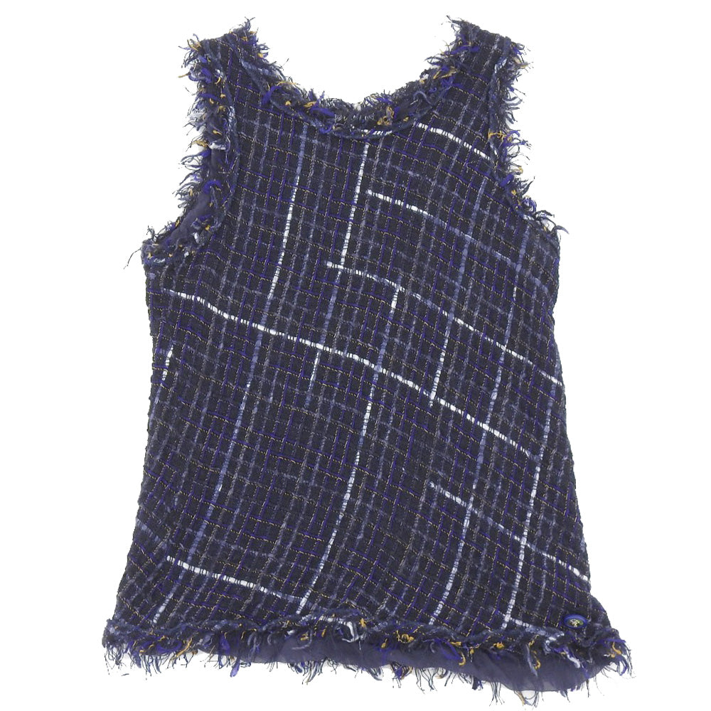 Chanel Tweed Sleeveless Top