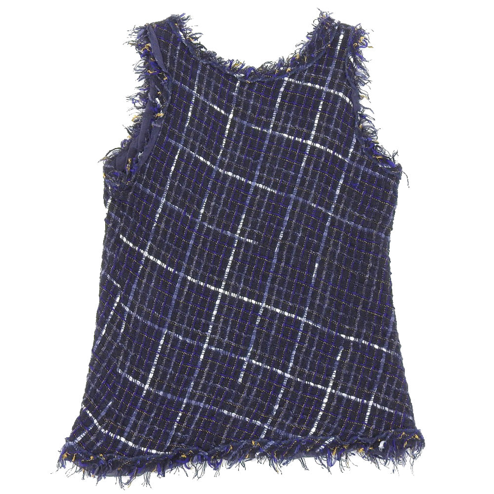 Chanel Tweed Sleeveless Top