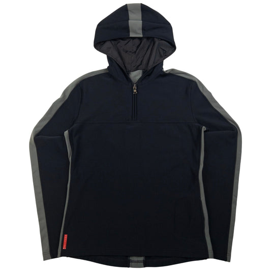 Prada Sport Q Zip Hoodie Womens Size M