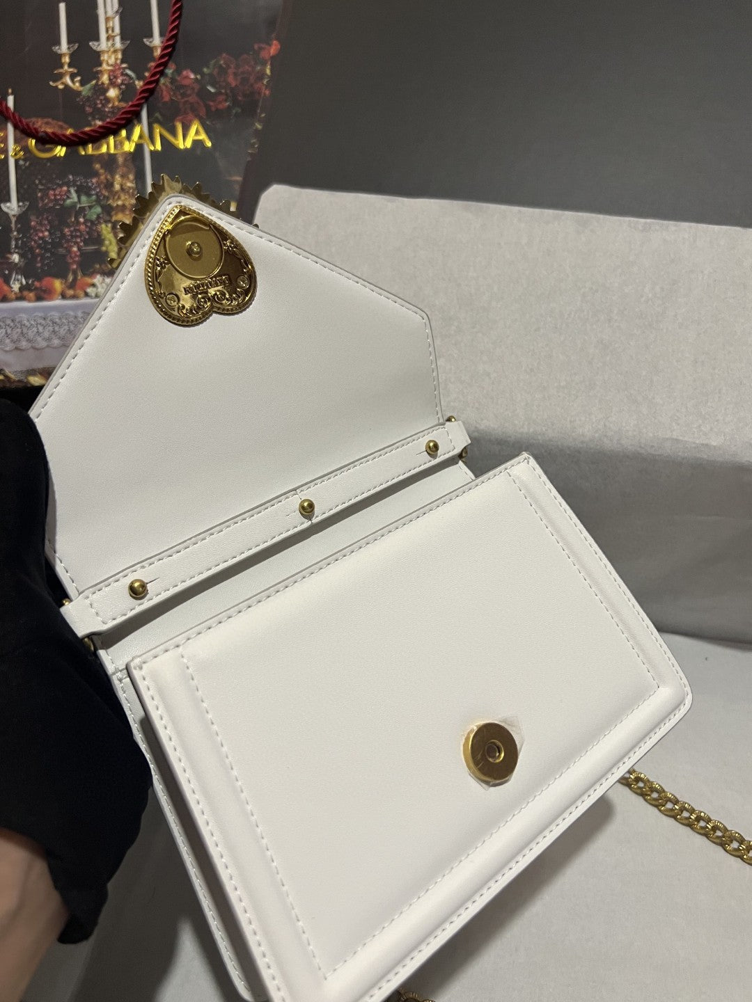 Top Quality Small Devotion Bag In Plain White For Women 7.5in/19cm Top Quality Top Quality6711AV89380002