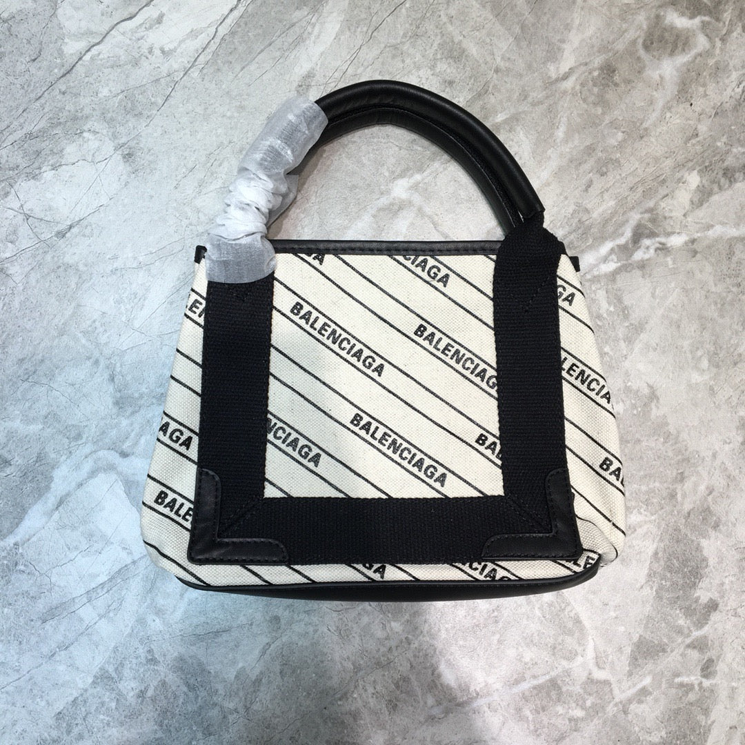 Top Quality Navy XS Tote Bag In White, For Women,  Bags 12.6in/32cm