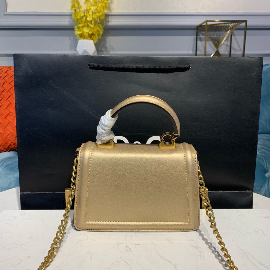 Top Quality Small Devotion Bag In Mordore NappaÂ Gold For Women 7.5in/19cm Top Quality Top Quality6711A101687503