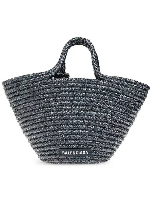 Luxury Balenciaga Trending 2025 Ibiza Small Tote Bag Navy