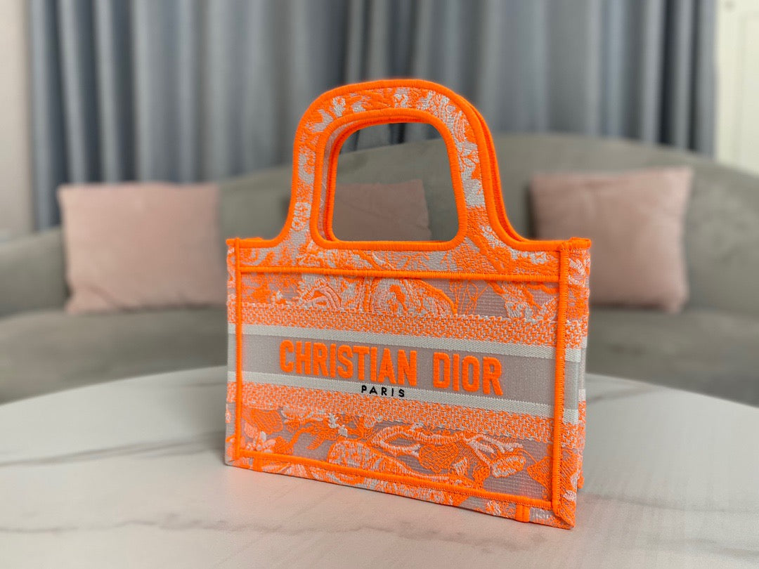 Top Quality Mini Book Tote Orange For Women, Womens Handbags 22.5cm/9in CD S5475ZRVJ_M057