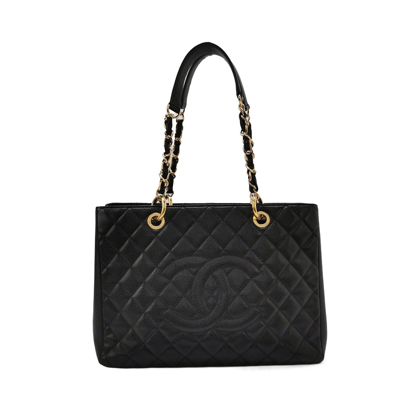 Chanel GST Medium Quilted Calfskin Double C Flap Shoulder Bag 250504781178027