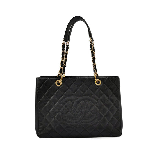 Chanel GST Medium Quilted Calfskin Double C Flap Shoulder Bag 250504781178027