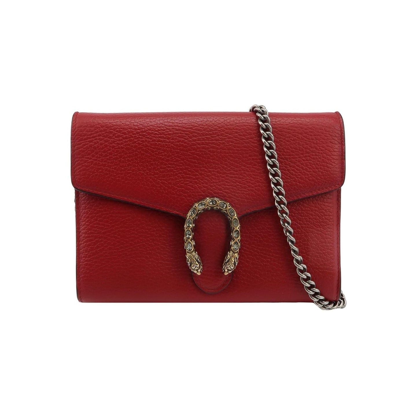 Gucci Dionysus Mini Bag in Leather with Double Tiger Head Buckle