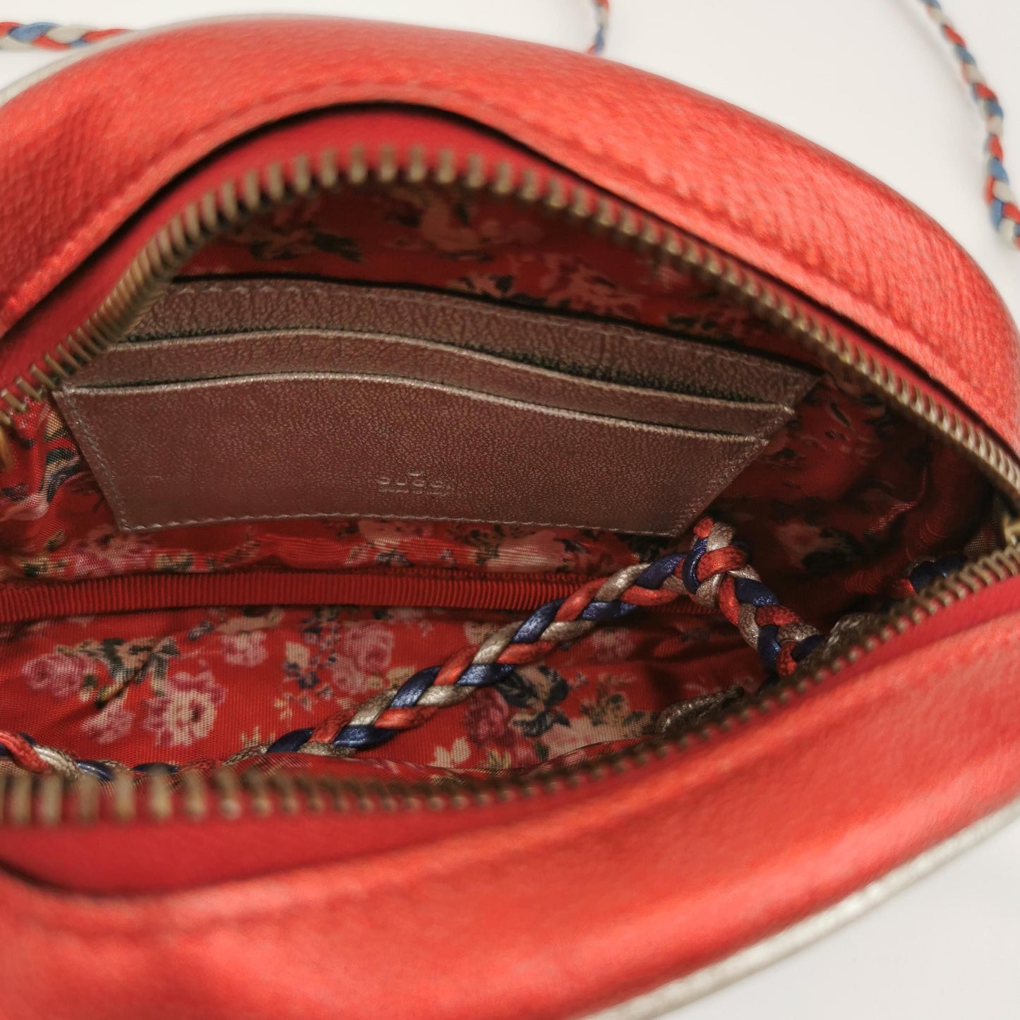 Gucci Zumi Leather Shoulder Bag with Double G and Horsebit Detail