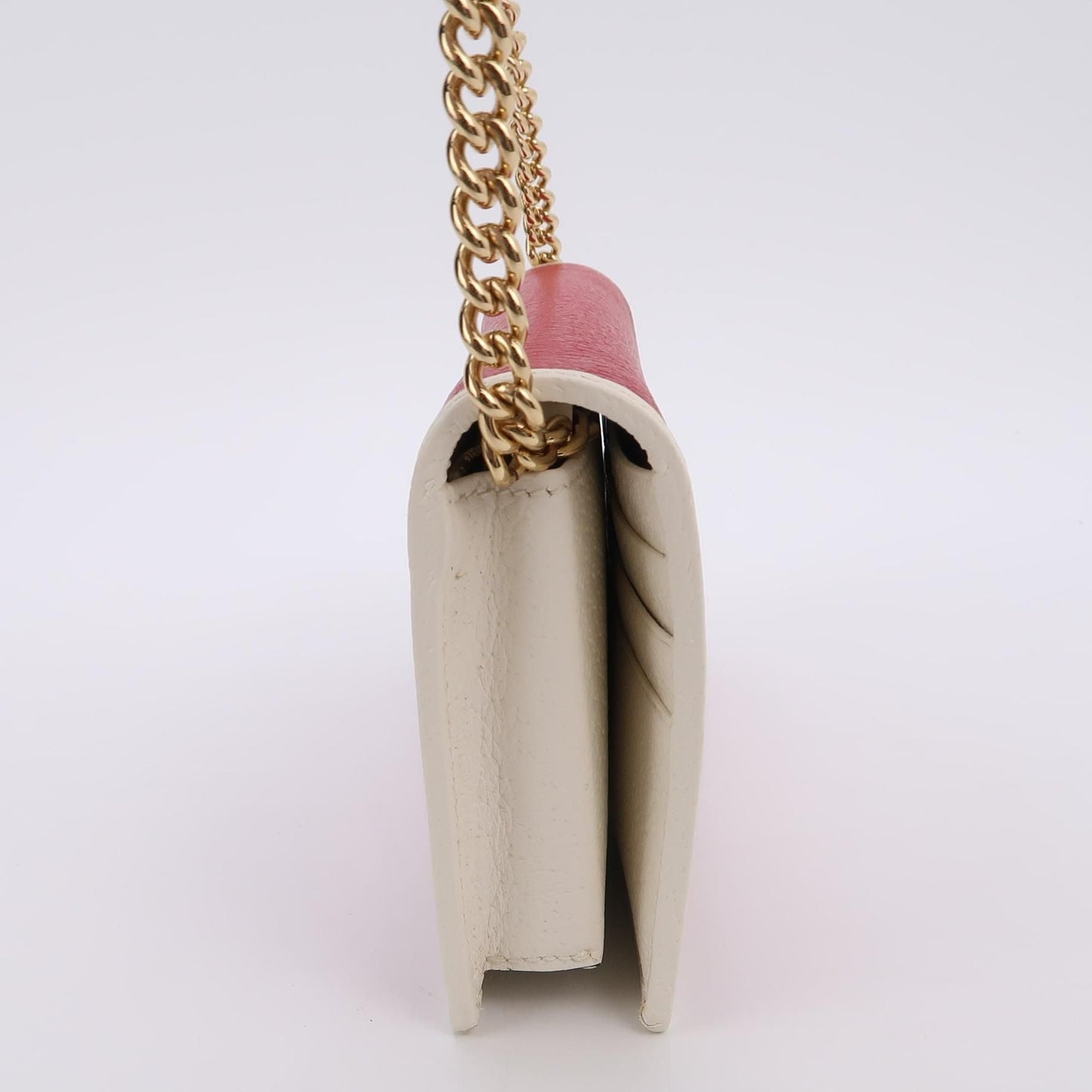 Gucci Adidas Collaboration Leather Crossbody Bag with Three Leaves Logo