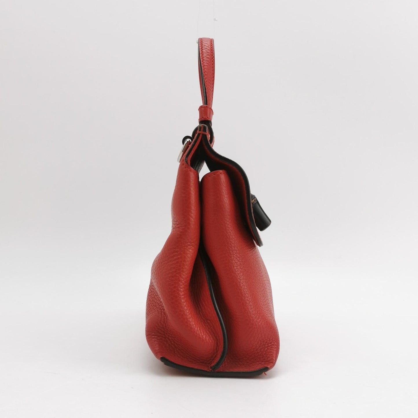 Gucci Daily Leather Bamboo Twist Lock Crossbody Bag