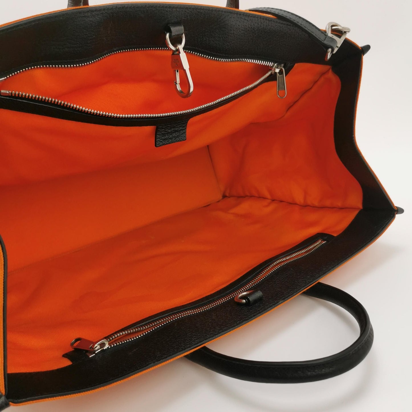 Gucci Off The Grid Leather and Nylon Shoulder Bag
