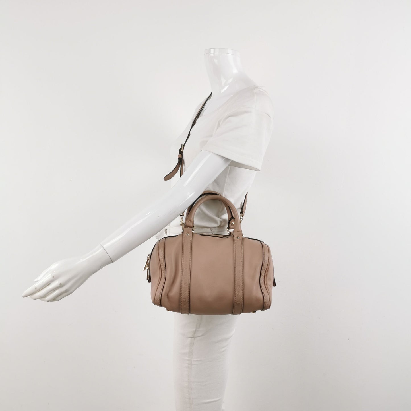 Gucci GG Boston Bag in Leather