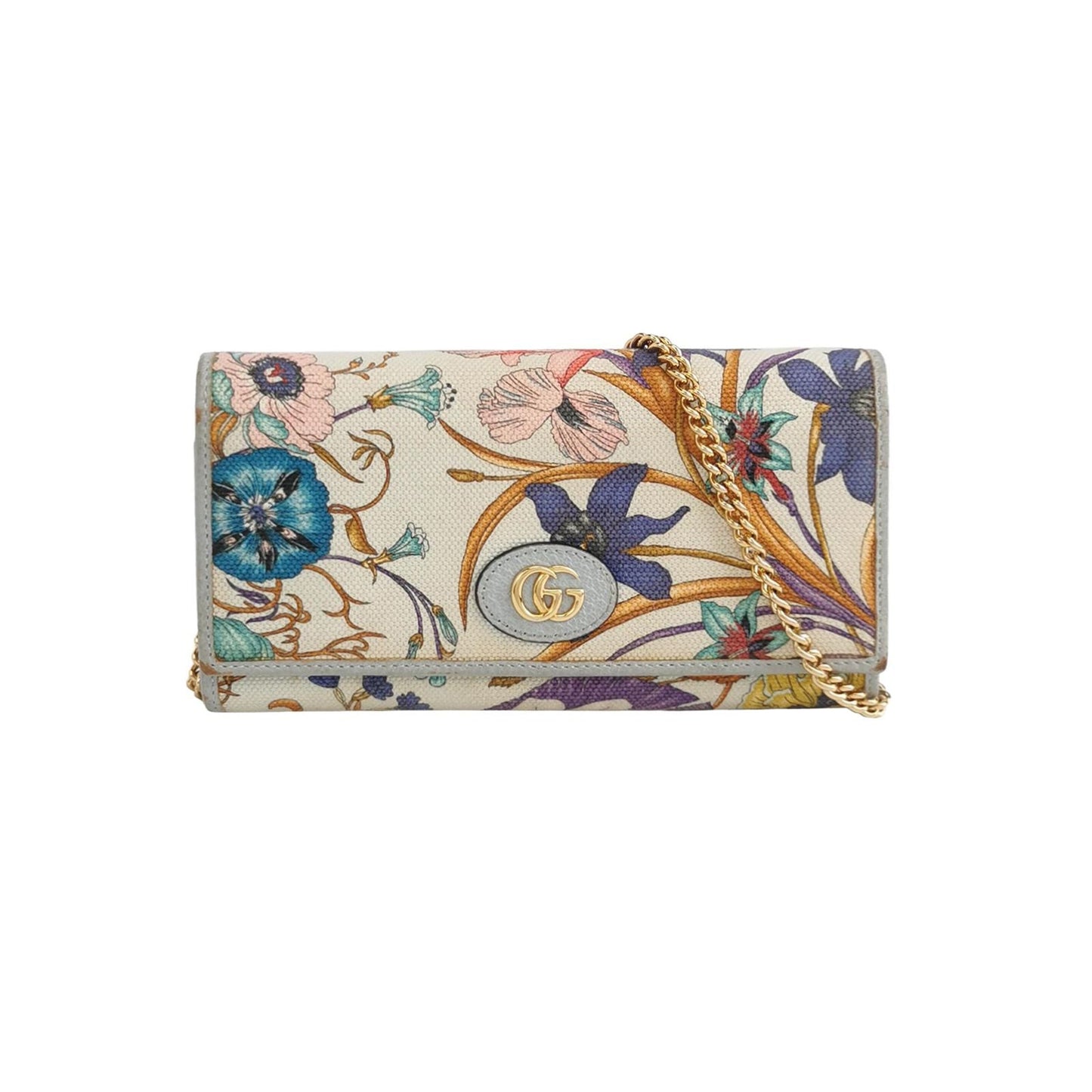 Gucci GG Canvas Floral Shoulder Bag