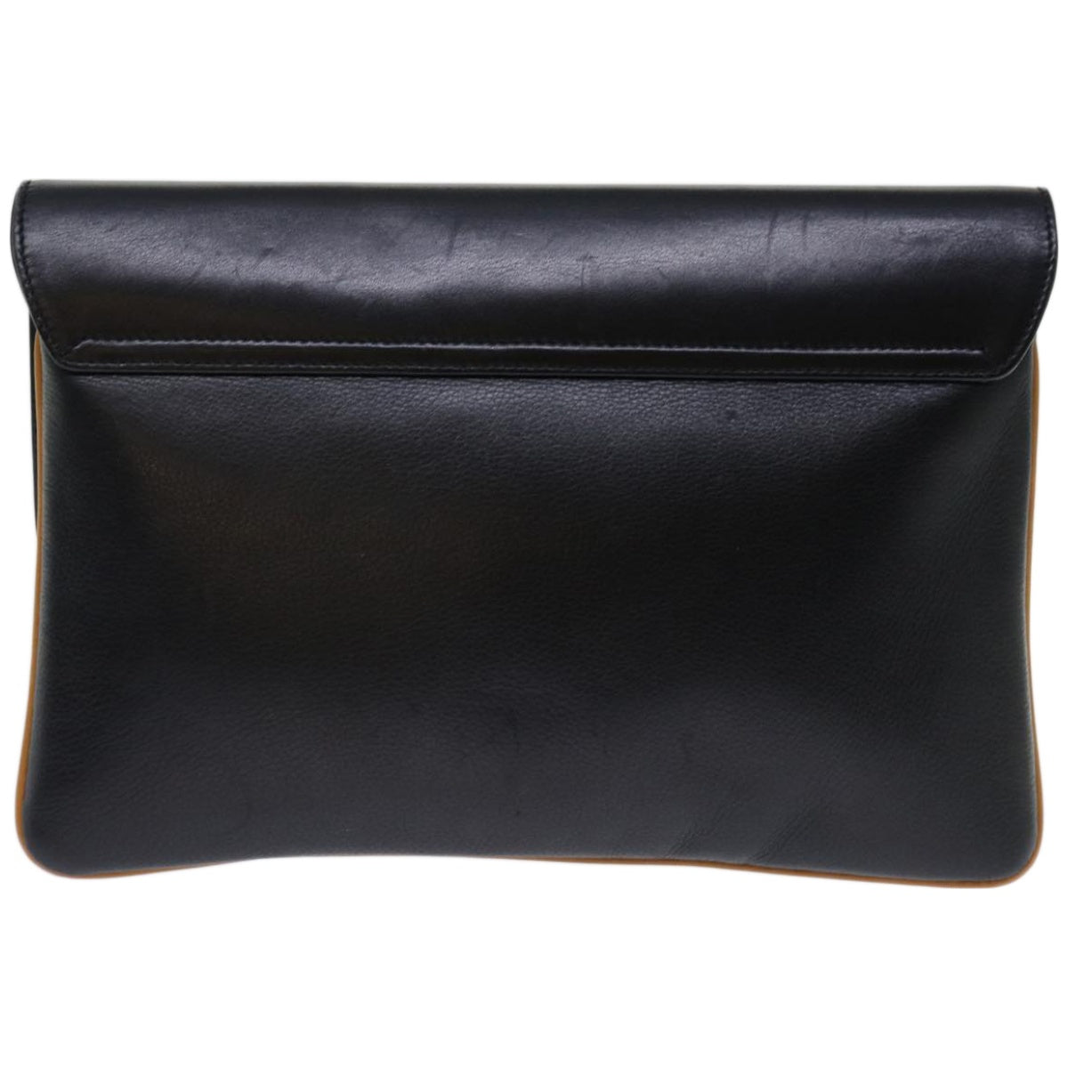 Luxury CELINE Clutch Bag Leather Black  68363
