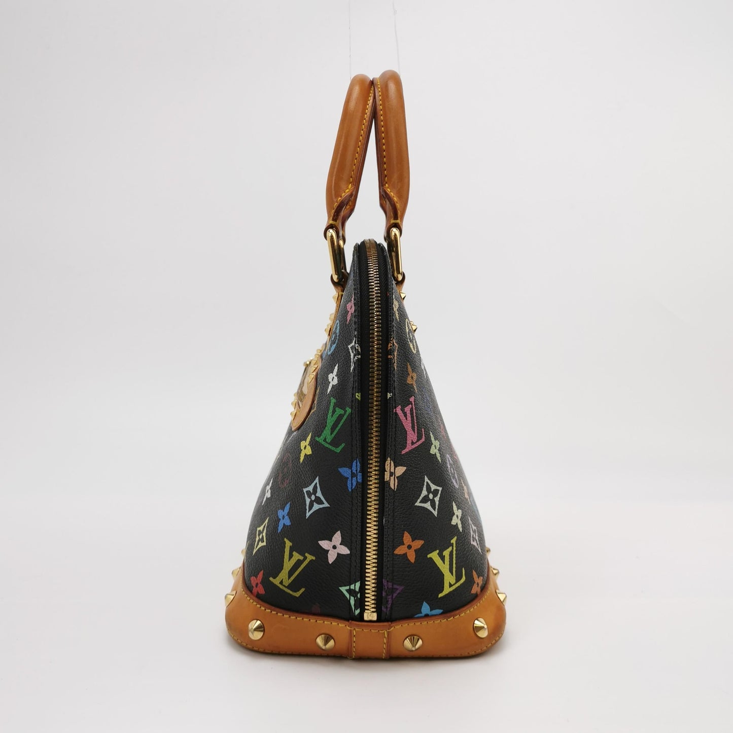 Louis Vuitton x Takashi Murakami Alma Small Black Multicolor