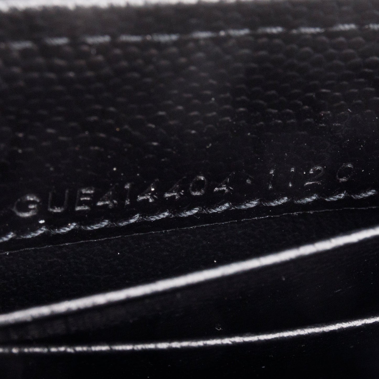Saint Laurent 2020 Black Grain De Poudre Cassandre Matelasse Small Envelope Wallet