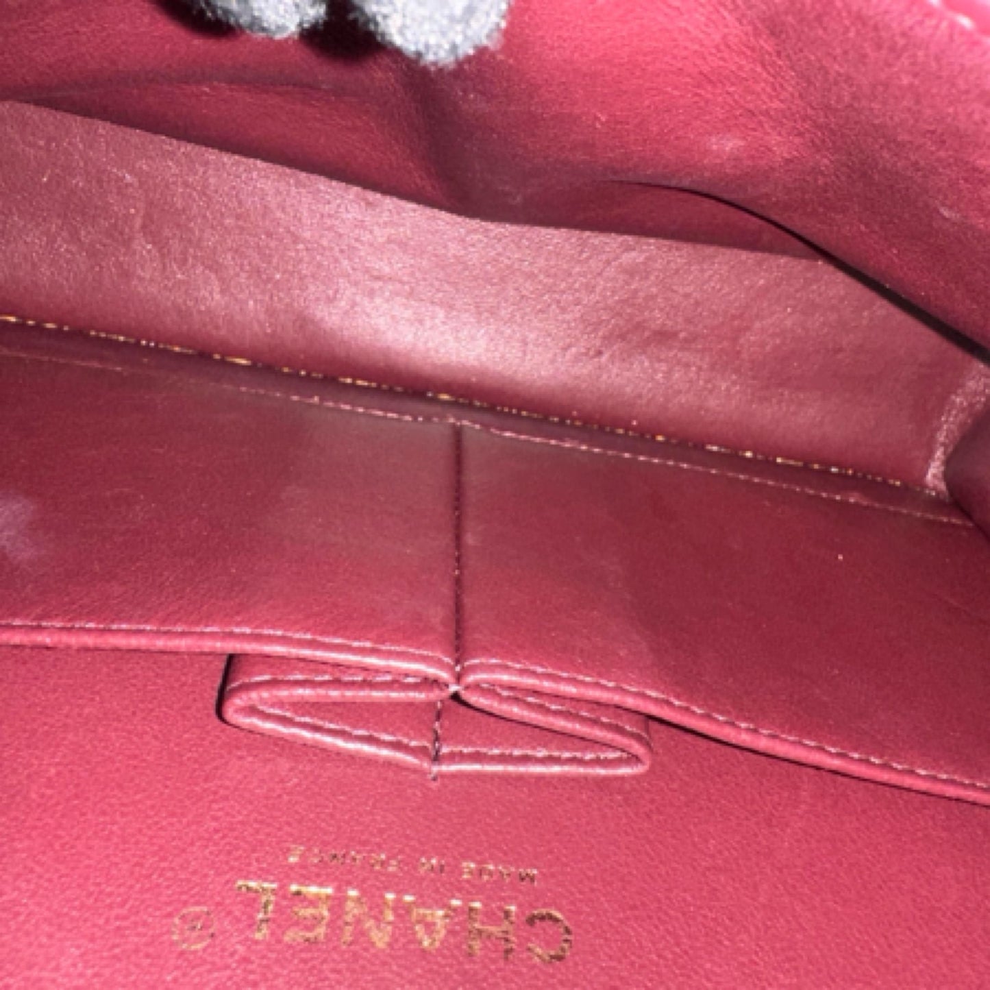 Chanel Classic Flap Medium Quilted Lambskin Double C Chain Shoulder Bag 060150200548