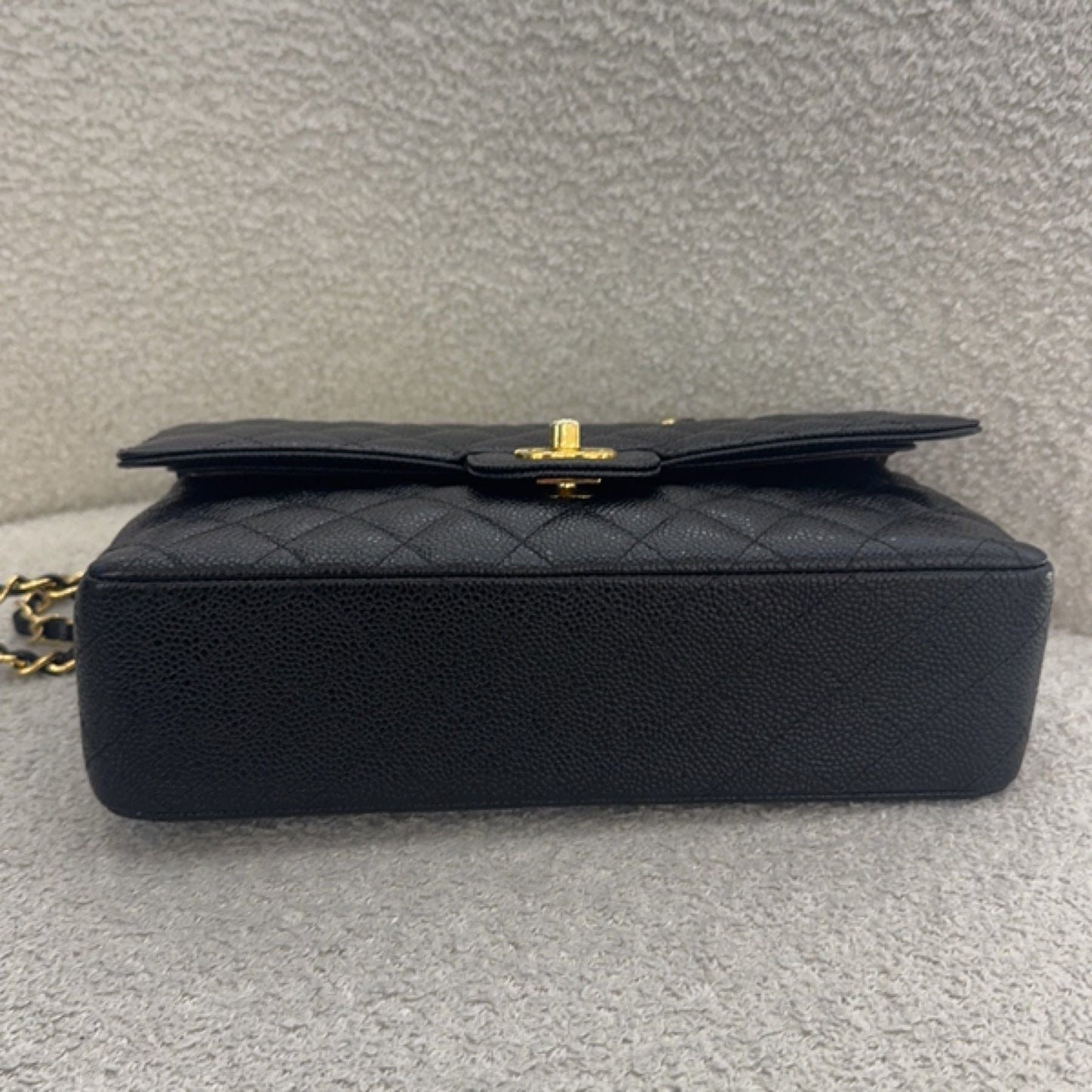 Chanel Classic Flap Medium Quilted Lambskin Double C Chain Shoulder Bag 060150200548