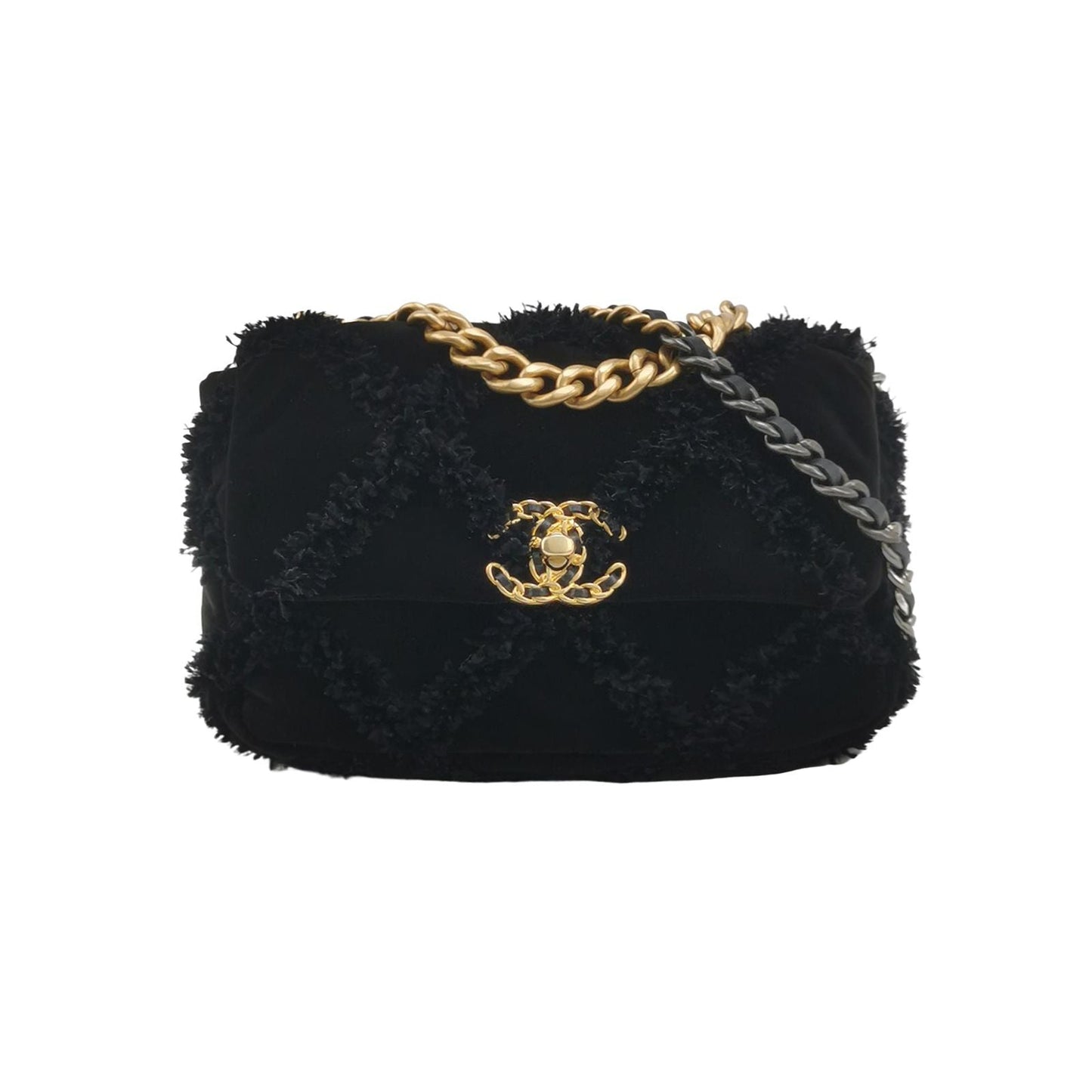 Chanel 19Bag Small Leather and Suede CC Turn-Lock Crossbody Bag 250423781162445