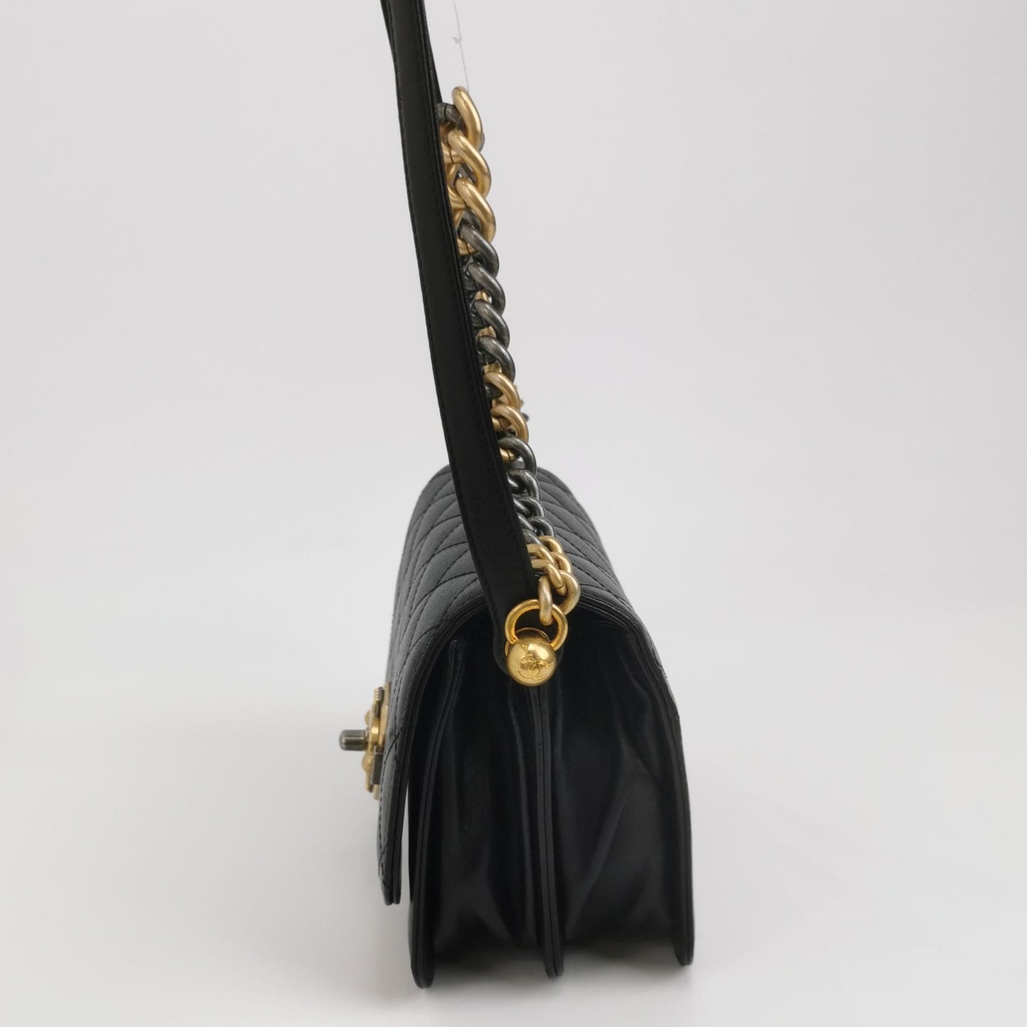 Chanel Quilted Lambskin Double C Logo Flap Crossbody Bag 250423781161292