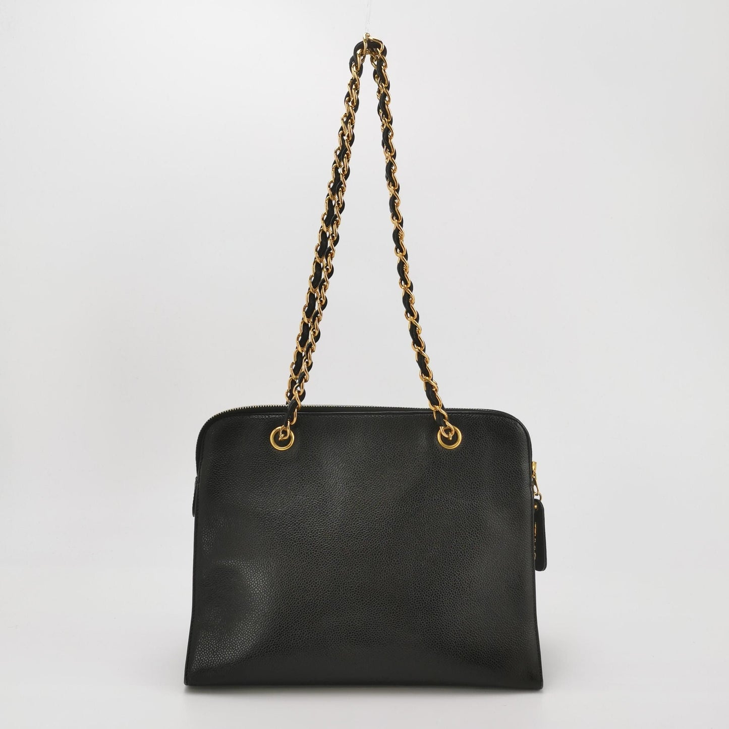 Chanel Calfskin Solid Double C   Shoulder Bag 067850600082