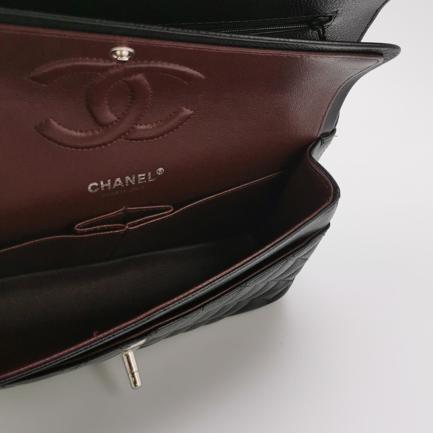 Chanel Classic Flap Medium Quilted Lambskin Double C Chain Shoulder Bag 250603781221430