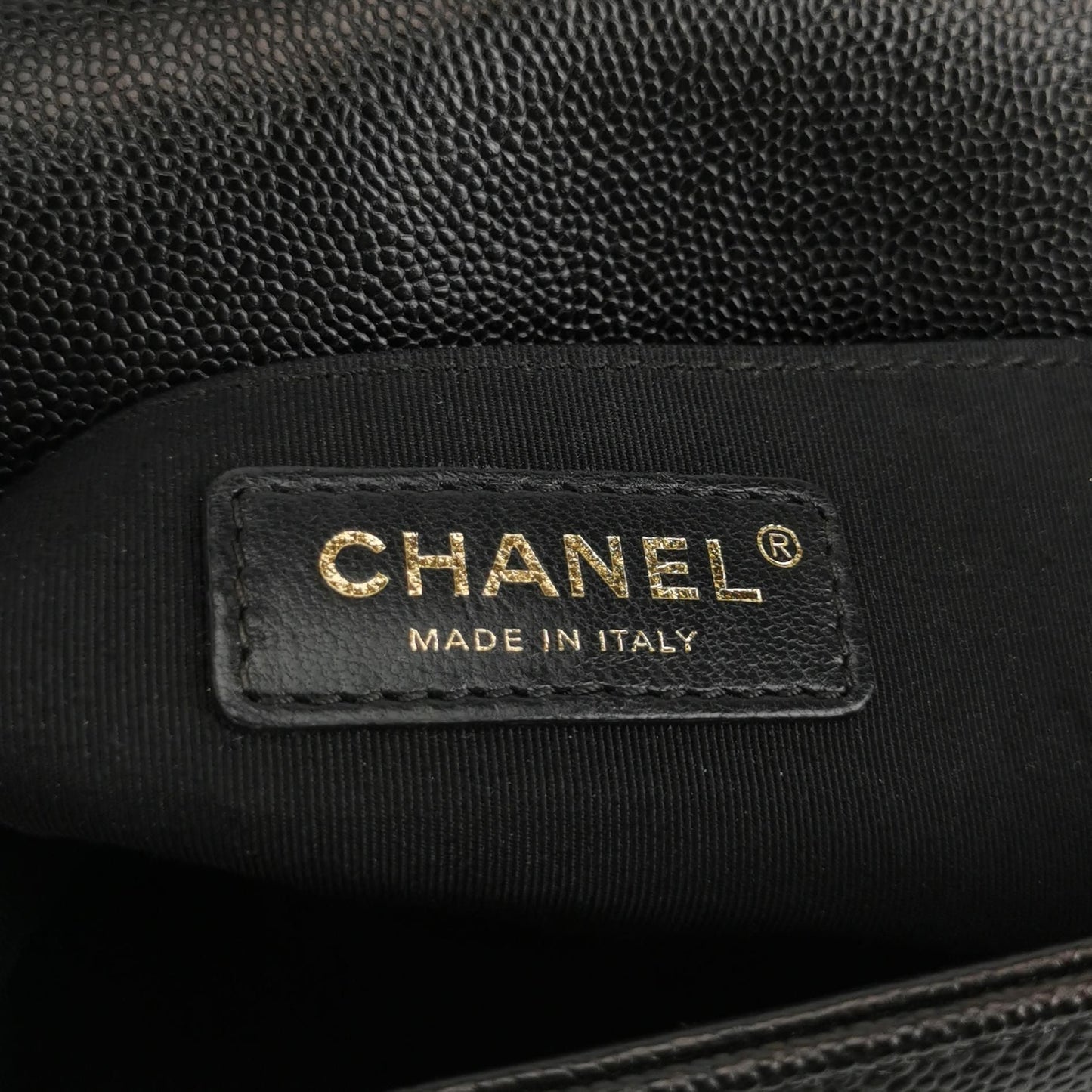 Chanel Leboy Seasonal Limited Edition Medium Calfskin Solid V Stitch Quilted Square Double C Lock Shoulder Bag 250529781213797