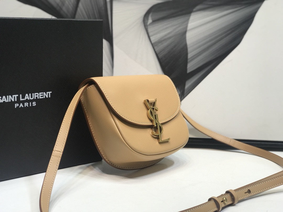 Top Quality Kaia MeTop Qualityum Shoulder Bag Brown For Women 8.5in/22cm YSL