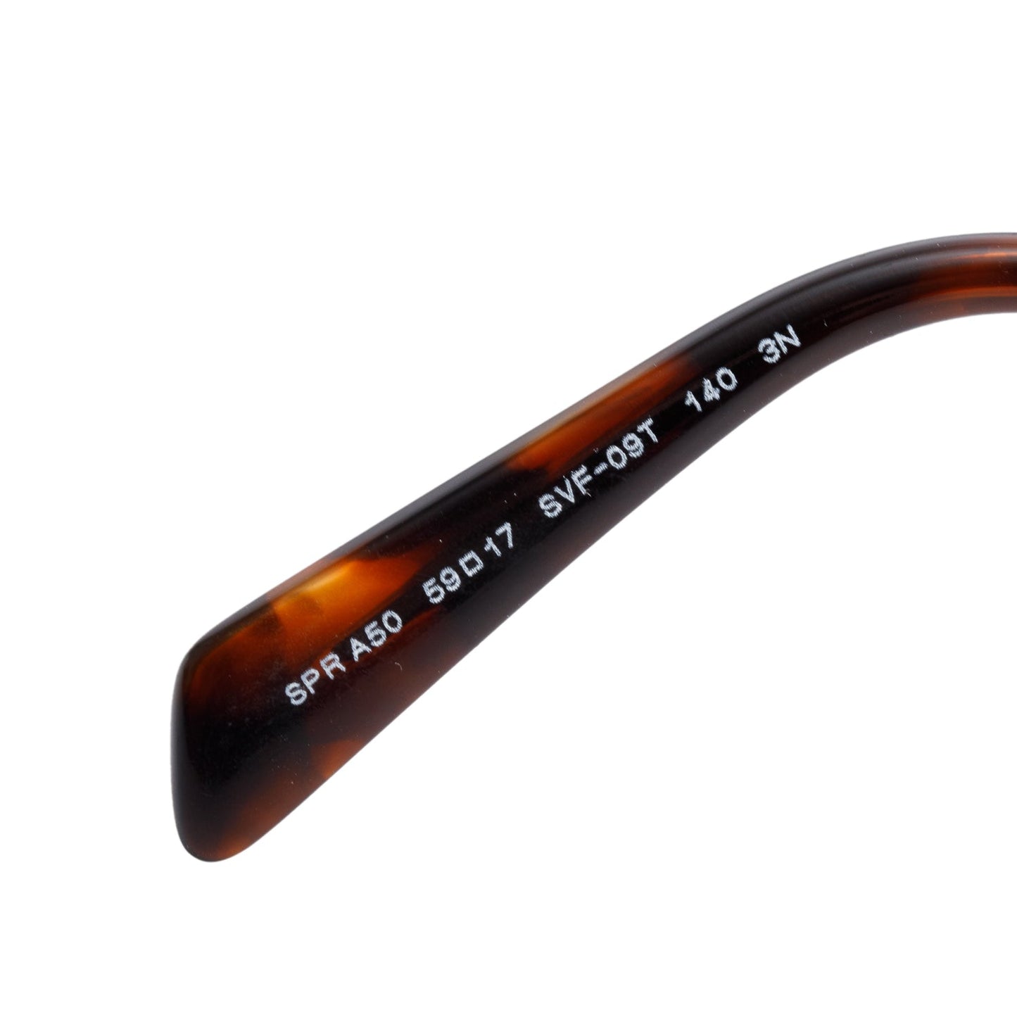 Prada SPRA50 Gold-Tone Tortoise Aviator Sunglasses
