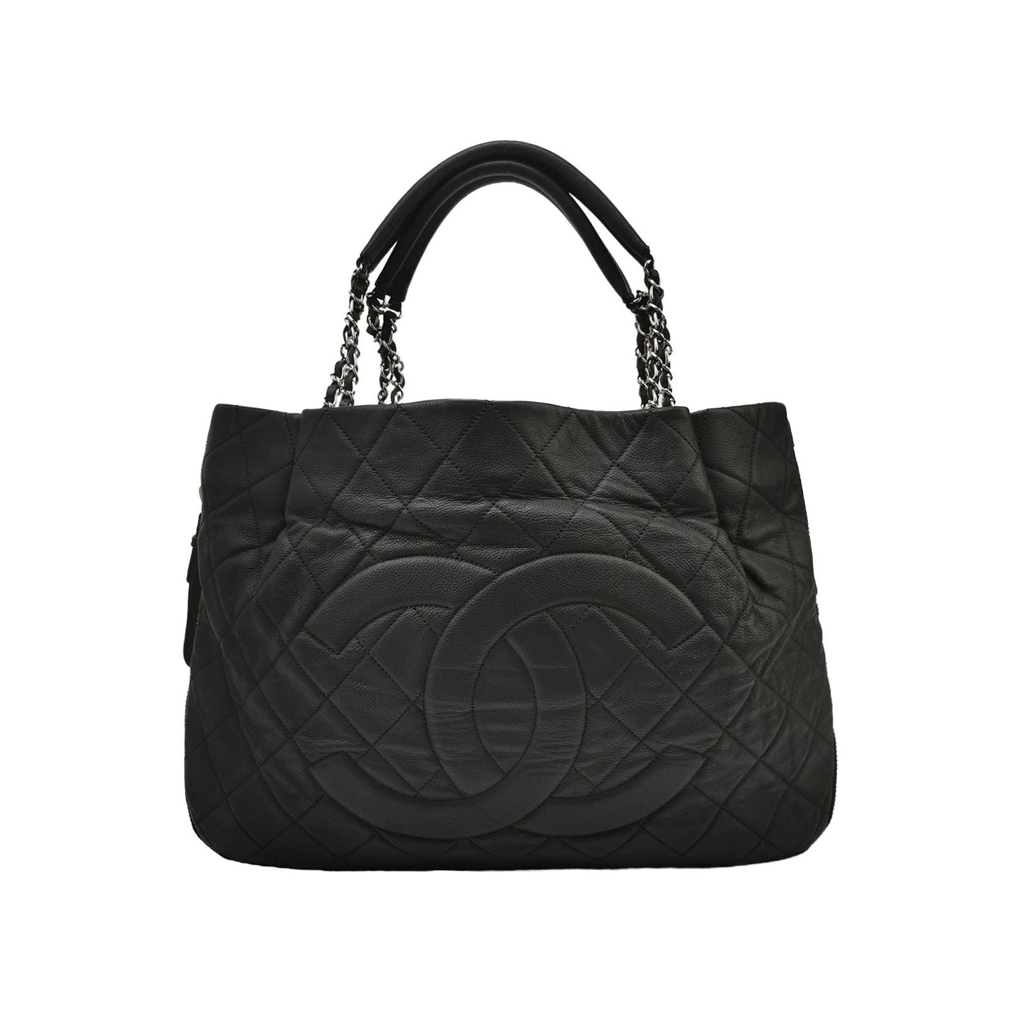 Chanel Quilted Calfskin Double C Logo Shoulder Bag 250209781056433
